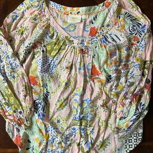 Anthropologie Patterned Shirt